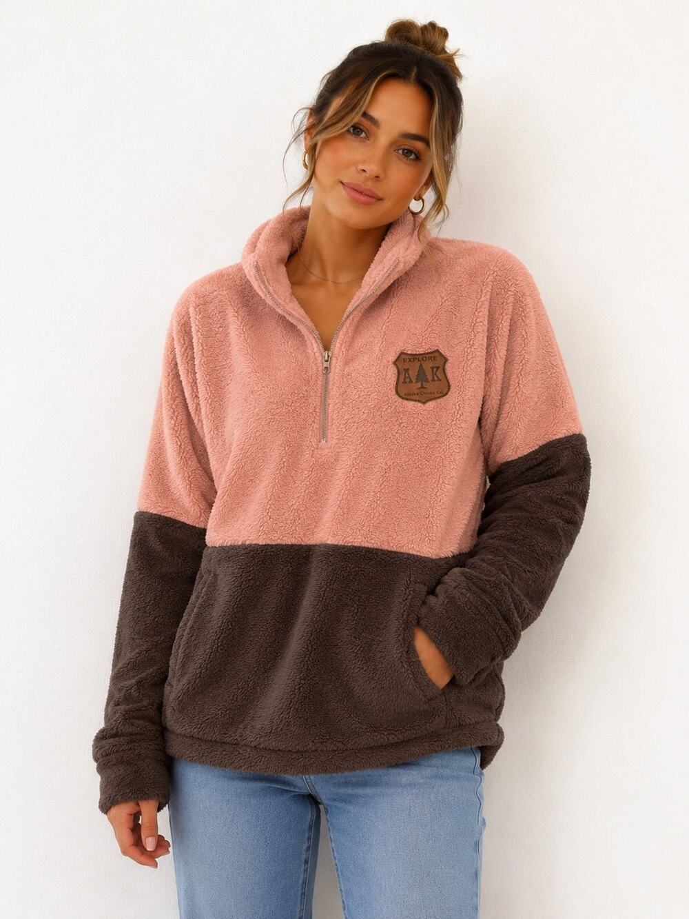 Teddy Alaska Chicks Co Sweater